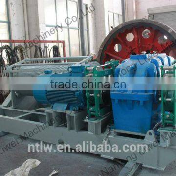 60KN double drum high speed winch