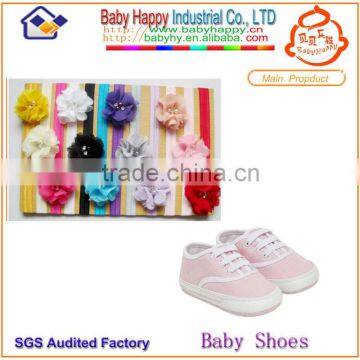 fancy headband and baby shoes in bulk