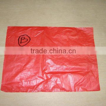 PE flat bottom plastic bag