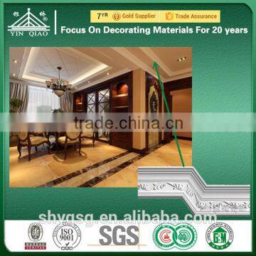 Green Material Plaster Material Ornamental Ceiling Board Cornice