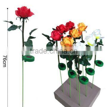 Hot sale solar light Solar rose light garden decoration solar lamp