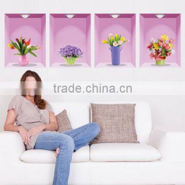 Wholesale Flower Wall Stick Interior Decoration Materials photo-4