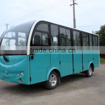 Electric Enclosed Sightseeing Bus 11 Seater 14 Seater