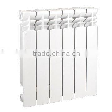 Flat-top bimetal radiator