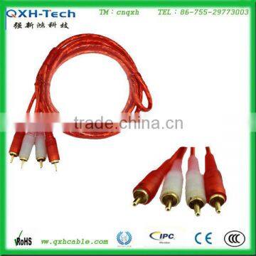 Audio Video Cable 2 RCA to 2 RCA Cable