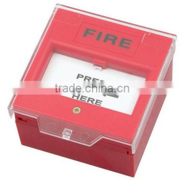 Conventional fire manual call point wit resettable function