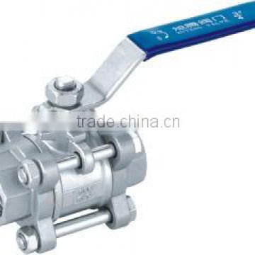 Pneumatic Female Threaded Ball Valve for gas