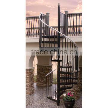 Indoor or Outdoot Metal Spiral Stairs or Hot Galvanizated Steel Spiral Staircase photo-3