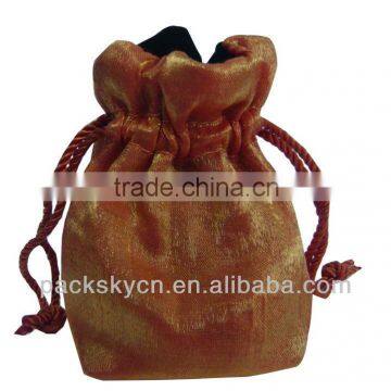 round shape drawstring gift wrapping