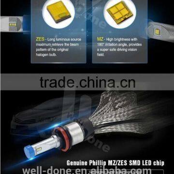 Aviation Aluminium G60 P-hilip New h4 Led Headlight Bulb photo-2