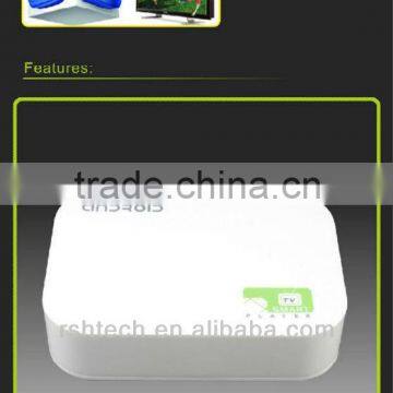 Android 4.0 tv Box Full hd Media Player, hd Media Player 3D Smart tv Box, Support Google tv Remote&DLNA&Miracast photo-3