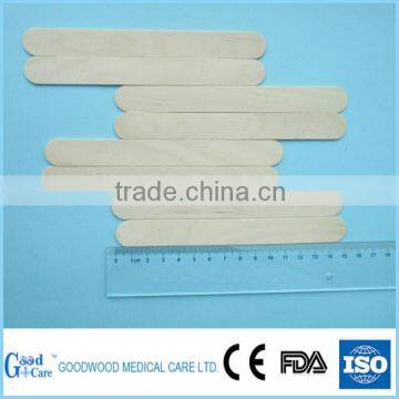 non-sterile disposable wooden tongue depressor