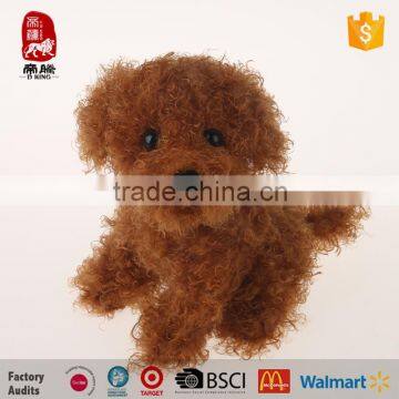 Custom plush dog lovely soft dog toy stuffed poodle