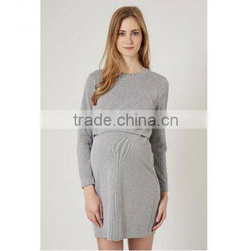 Stripe all over maternity clothing dresses