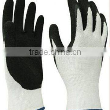 13 gauge HPPE/ GLASS fiber liner Nitrile coated SAFETY gloves