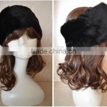 Top Quality Real Fox Fur Headband