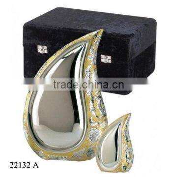 Tear Drops Brass Cremation Urns