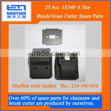 Muffler Assy. Brush/Grass Cutter Spare Parts for 1E34F engine, 25.4cc