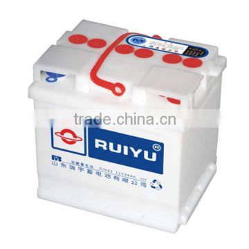 Dry charged car battery / lead acid battery/54046 12 v 35 AH DIN standard battery