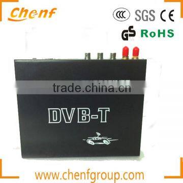 Dual antennatv Car digital TV receiving box Made in China