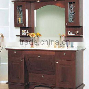 Italian hot sell antique solid wood bathroom cabinet MJ-2160