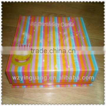 Customized folding paper box for gift