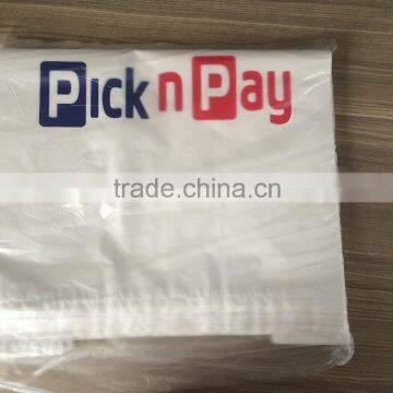 plastic shopping bags for supermarket printed for South Africa