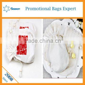Custom Printed Candy Bag Cotton Drawstring Bag Yiwu Bag Supplier's Choice
