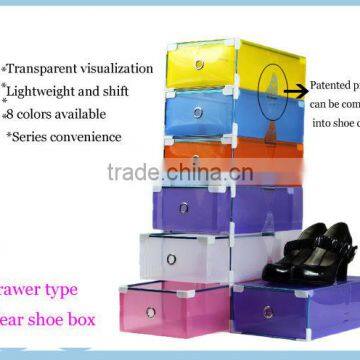 Decorative plastic tabletop PP storage box Drawer