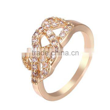 18K gold Plated Women European Style Fashion Jewelry Party Ring