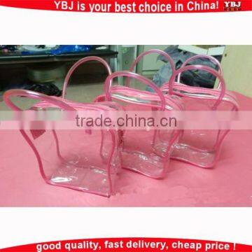 Custom Cheap Price Waterproof Durable Cosmetic Zipper Clear PVC Bag
