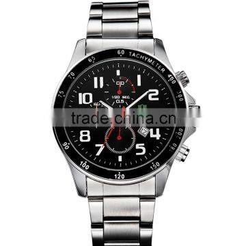 Fashion WEIDE Men Full Steel Watch Black Dial Japan Quartz 3ATM Waterproof Diving Military Men Sports Watches Relogio Masculino photo-2