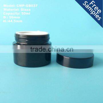 Empty 50g Amber Glass Jar photo-4