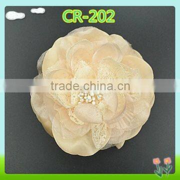 Cheerfeel wholesale decorative chiffon flower for dress