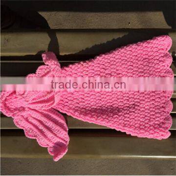 Baby Crocheted Mermaid Tail Costume photo-2