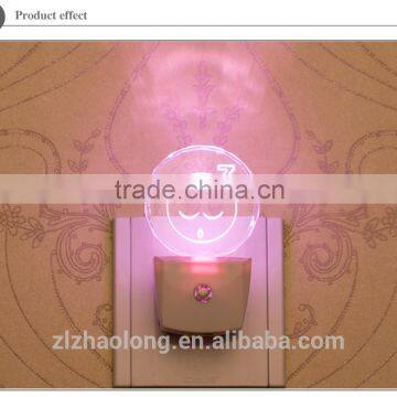 Santa Claus Carving Night Light with photo sensor