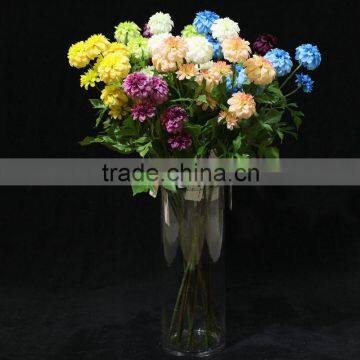 High Quality Artificial Silk Flowers Bouquets for Interior Decoration With Five Head photo-3