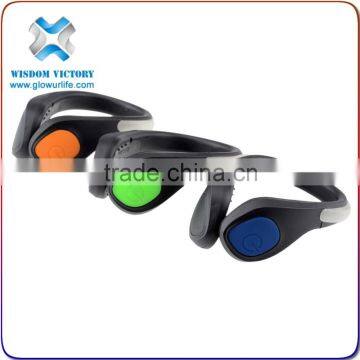 Christmas Eco-friendly Shoe Led Light for Running in the Dark / Pink Skidproof Shoe Clip,led Shoe Clip Light photo-4