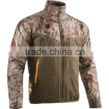 Battery Heated Jacket For Hunting Camouflage Clothing/ Heated Hunting Clothing