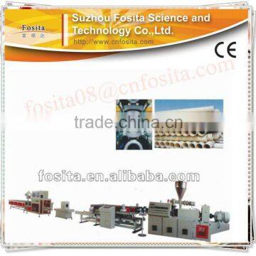 PVC post-tension corrugated pipe making machine