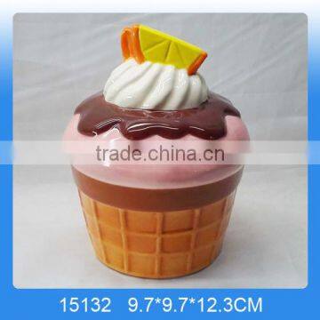 Wholesale personalized piggy bank,ice cream shaped creative piggy bank