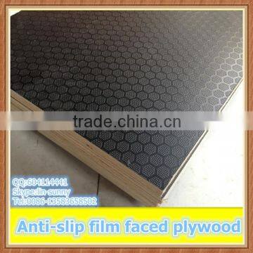 12mm combi core wire mesh bus flooring anti-slip film faced plywood