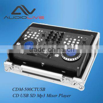 CDM-500CTUSB CD/USB/SD/MP3 Audio DJ Mixer Multimedia Player