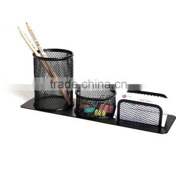multifunctional promotional gift metal mesh pen/pencil holder/cup/pot B81008