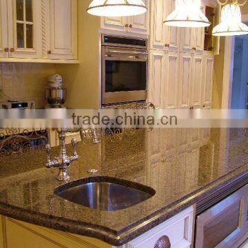 Cheap Arc curved polishen stone house kitchen counter tops