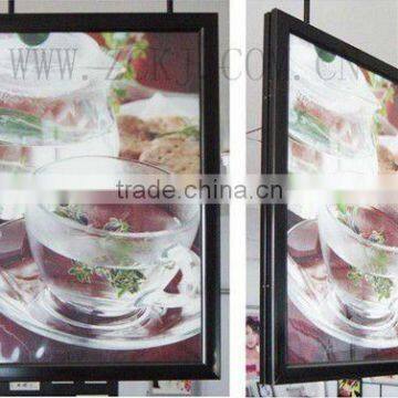 hanging display snap aluminum frame