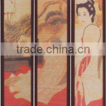 Bamboo Folding Screen