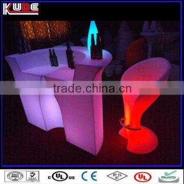 LED illuminated bar furniture modern home sectional bar counter design for sale