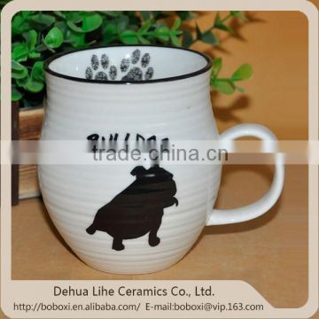 Hot wholesale new product customized animal mug for heat transfer