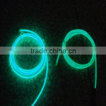 Decoration Green EL Wire Lighting 5.0mm Diameter